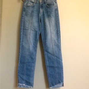 McGuire Jeans  sz 27, Ankle Crop, Raw Hem, Made in USA 🇺🇸